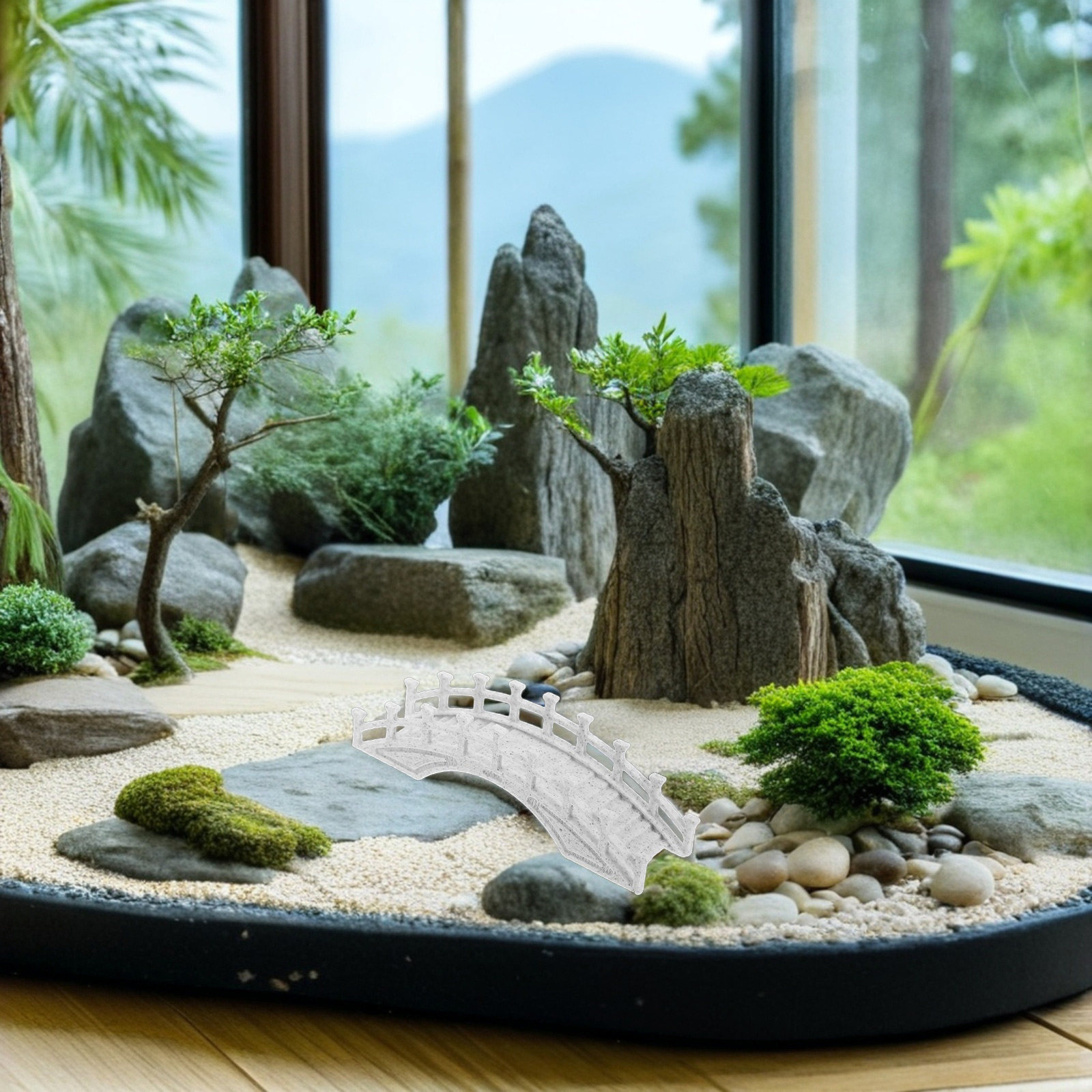 Miniatur-Bogenbrücke, Gartenbr – Aquarium Decor Bewertung und Preis